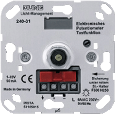 POTENTIOMETER HF DRUK INB (Jung)